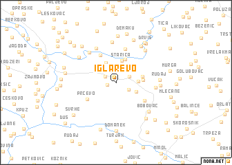 map of Iglarevo