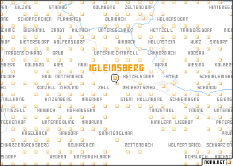 map of Igleinsberg