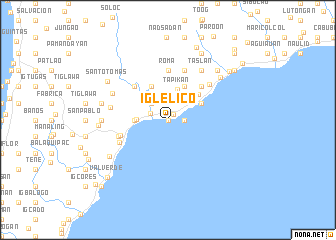 map of Iglelico