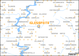 map of Iglesiafeita