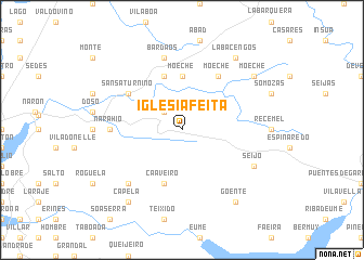 map of Iglesiafeita