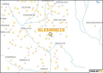 map of Iglesia Mocco