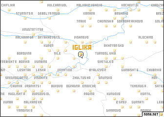 map of Iglika