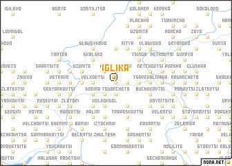 map of Iglika