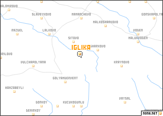 map of Iglika