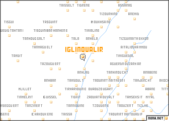 map of Igli nʼOualir