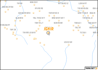 map of Igmir
