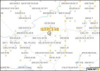 map of Ignacewo