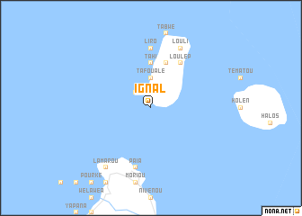 map of Ignal