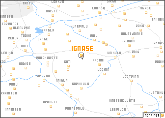 map of Ignase