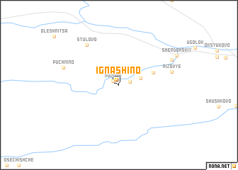 map of Ignashino