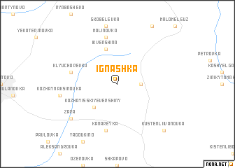 map of Ignashka