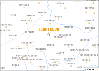 map of Ignatkovo