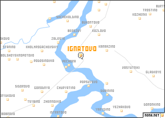 map of Ignatovo