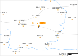 map of Ignatovo