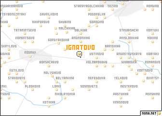 map of Ignatovo