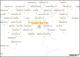 map of Ignatovtsi