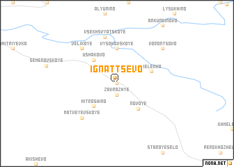 map of Ignattsevo