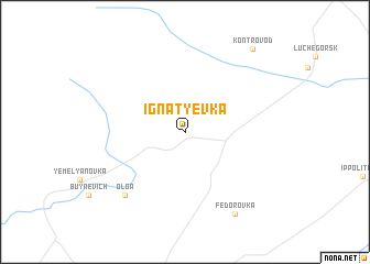 map of Ignat\