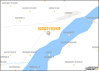 map of Ignat\