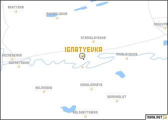 map of Ignat\