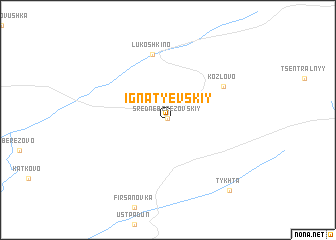 map of Ignat\