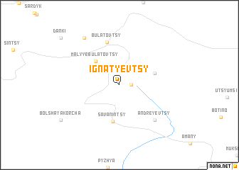 map of Ignat\