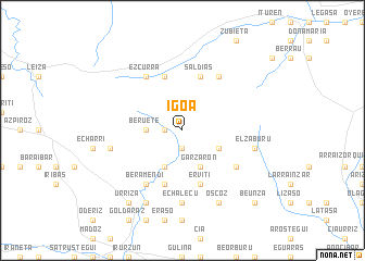 map of Igoa