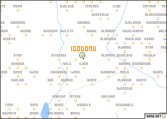 map of Igodonu