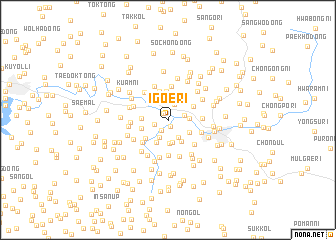 map of Igoe-ri