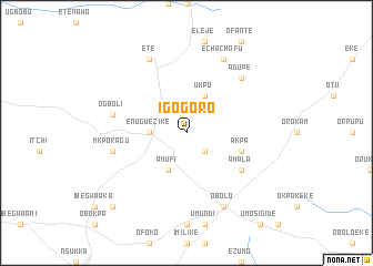 map of Igogoro