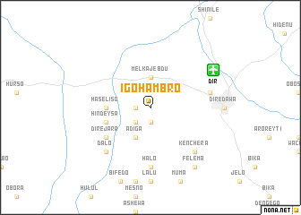 map of Īgo Hāmbro