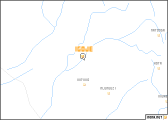 map of Igoje