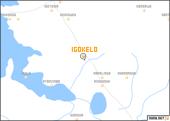 map of Igokelo