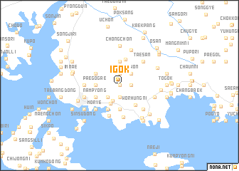 map of Igok