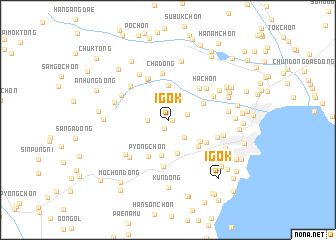 map of Igok