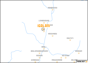 map of Igolani