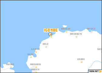 map of Igombe