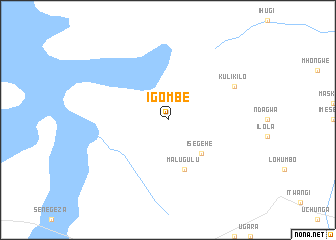 map of Igombe