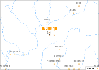 map of Igonamo