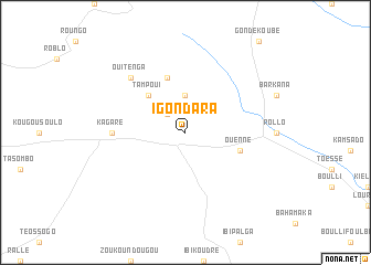 map of Igondara