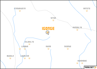 map of Igonge