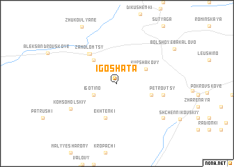 map of Igoshata