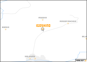 map of Igoshino