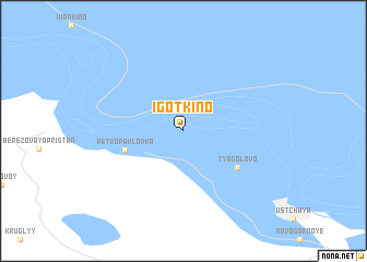 map of Igotkino