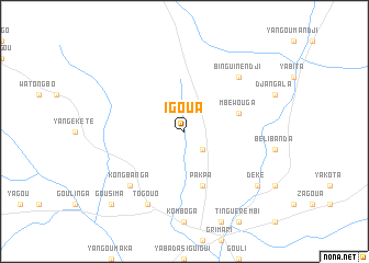 map of Igoua