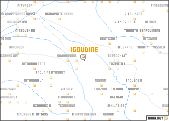 map of Igoudine