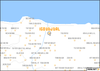 map of Igoudjdal