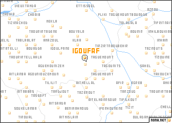 map of Igoufaf