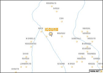 map of Igouma